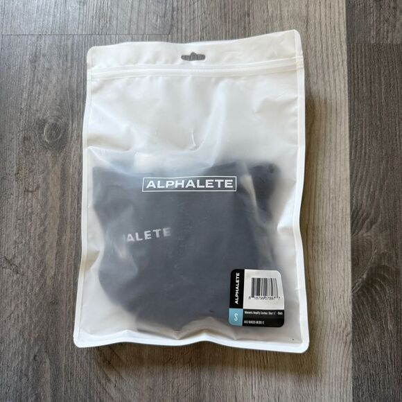 Alphalete Amplify Contour Short 5” Black High Rise Gym Workout - Picture 4 of 12